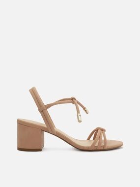NWT Arezzo Camila Mid Block Sandal